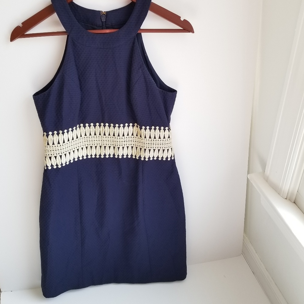 Lilly Pulitzer Navy Ashlyn Shift Dress 2